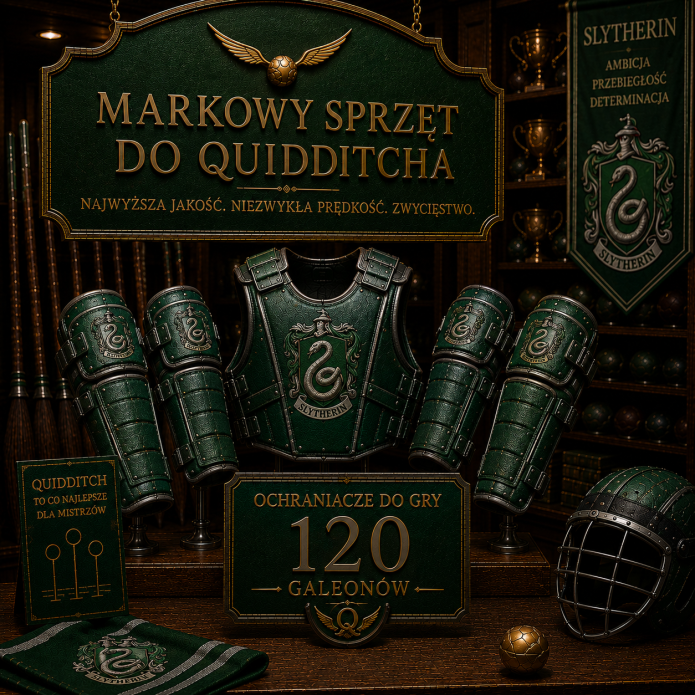 Ochraniacze do gry - Slytherin